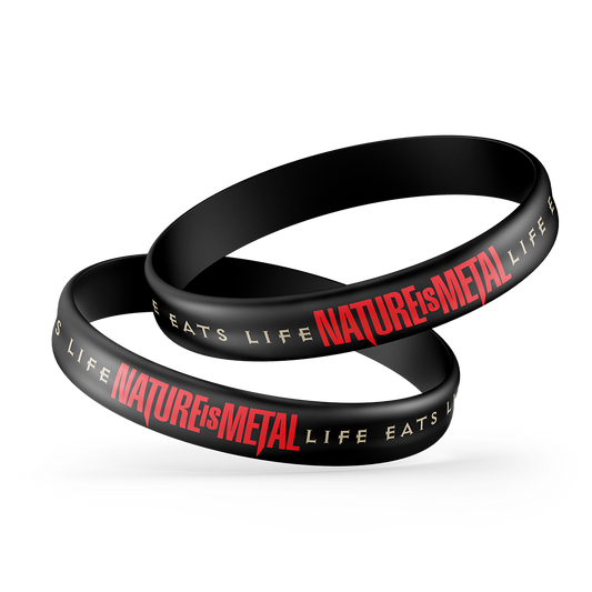 Life Eats Life Silicon Wristbands