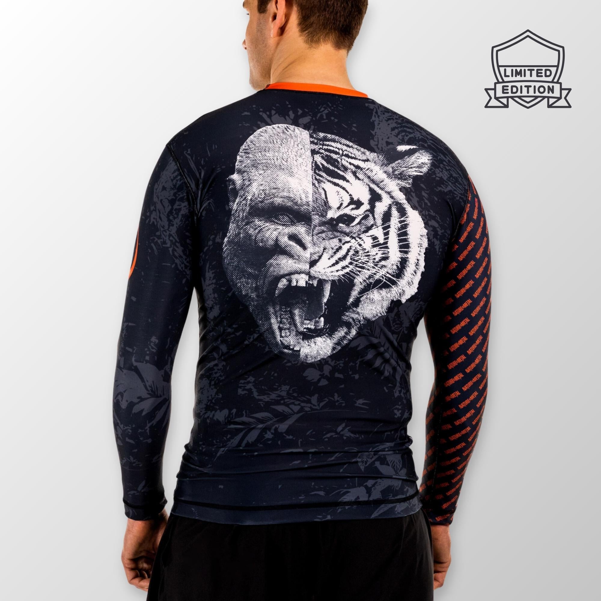 Nature is Metal x Origin - Fangs Out Rashguard - Compression Fit Long Sleeve