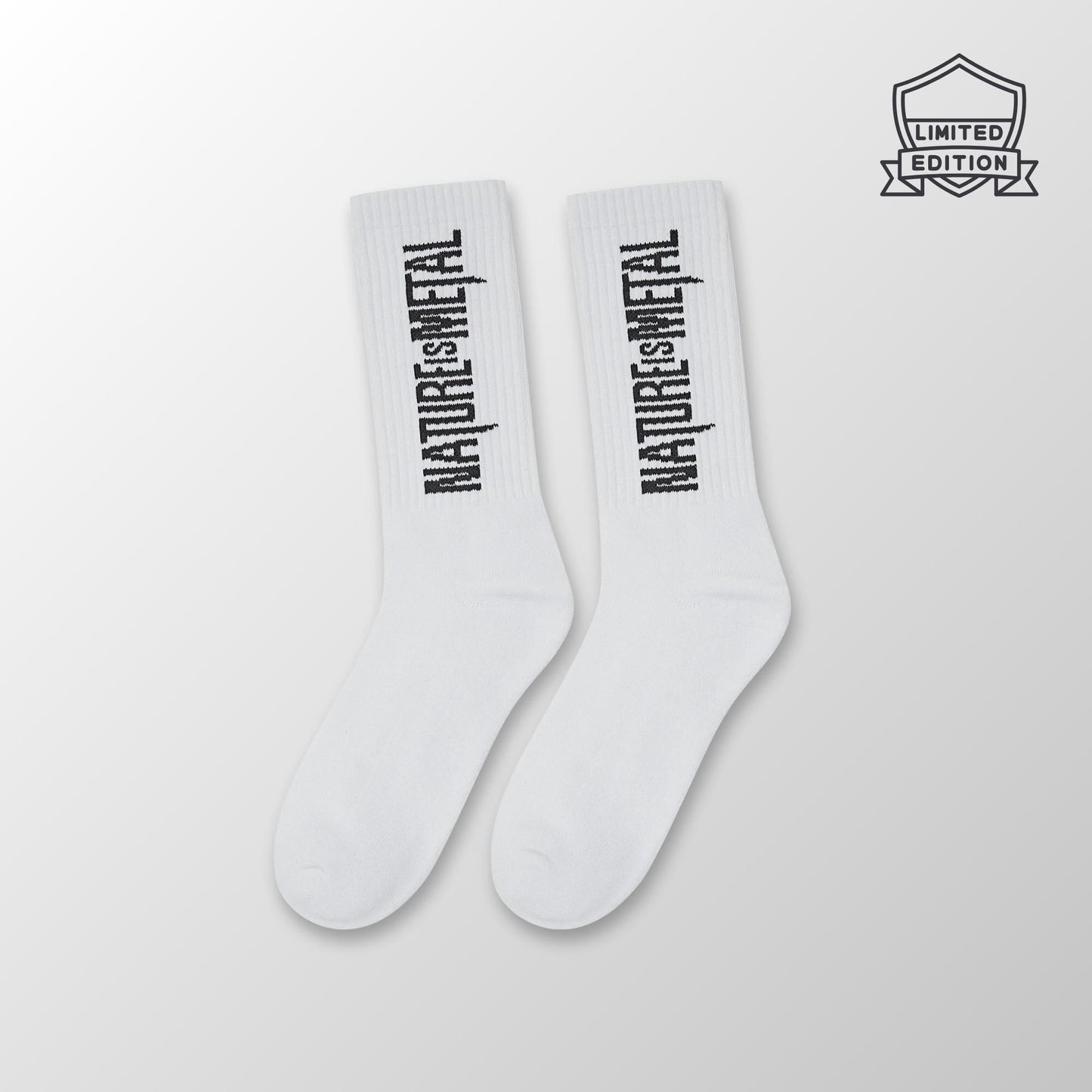 Official Nature Is Metal Socks